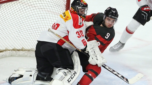 Canada hammers Switzerland 8-1 in final pre-tournament game | CTV News