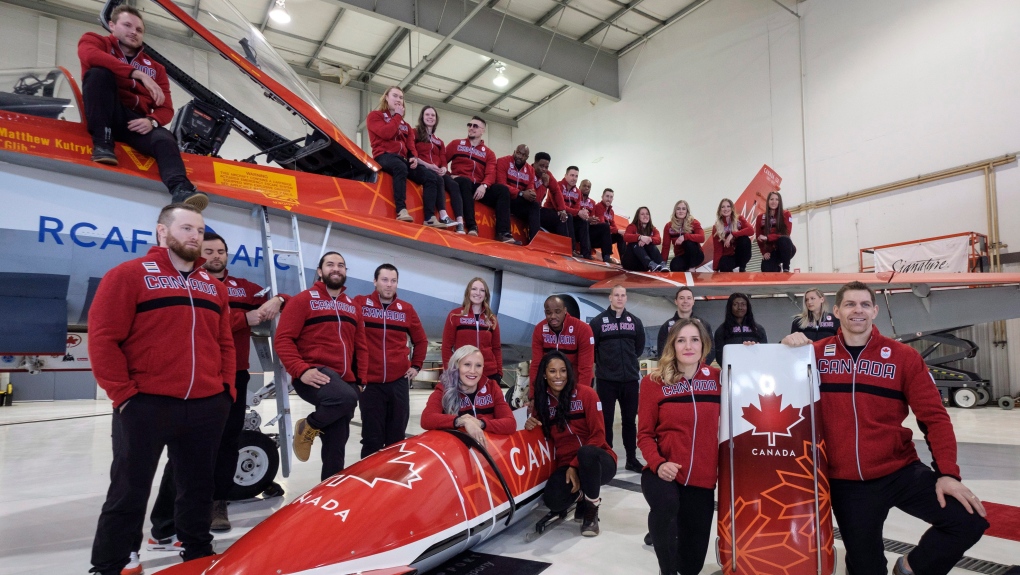 Canada's Olympic bobsled and skeleton sleds get Air Force treatment | CTV  News