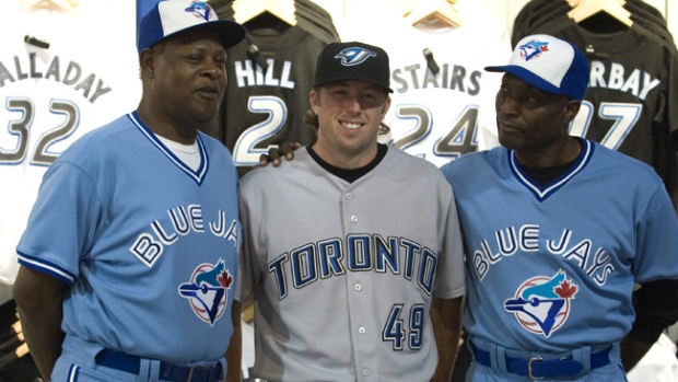 Lloyd Moseby Toronto Blue Jays Cooperstown Baseball Throwback 