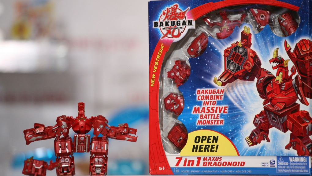 Spin Master settles lawsuit against Chinese company over Bakugan toys | CTV  News