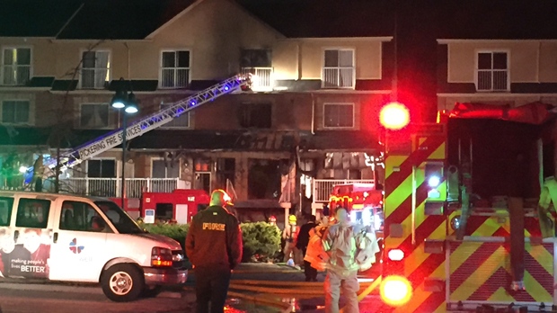 Pickering townhouse complex residents displaced after 'suspicious' fire ...