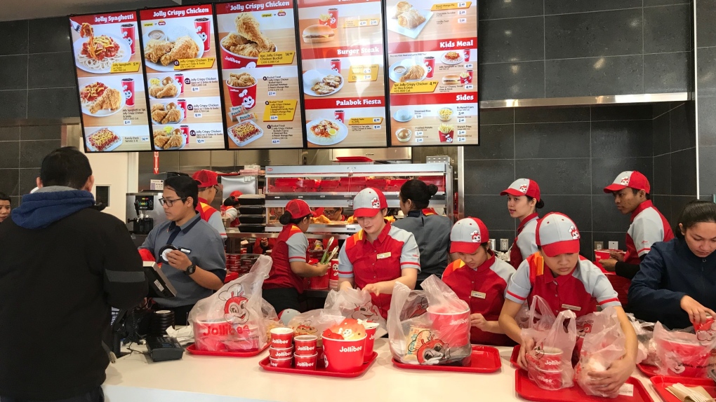 Filipino fast food chain Jollibee to open 100 Canadian stores in next five  years | CTV News