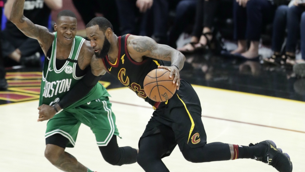 LeBron James drives Cavaliers past Celtics, 87-79, and into NBA Finals
