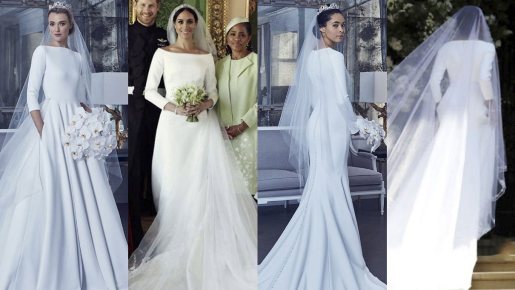 meghan markle gown