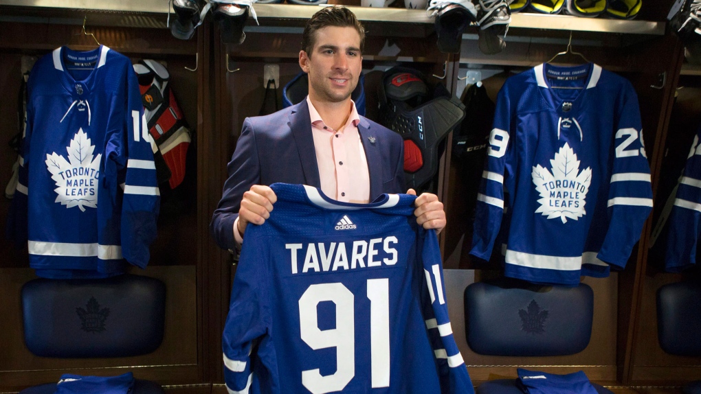 Toronto Maple Leafs fans are excited about John Tavares joining the team |  CTV News
