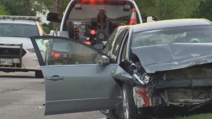 Man charged after collision in Crestview area | CTV News