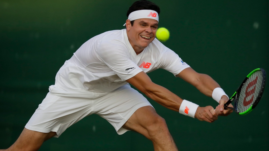 Canadian Milos Raonic's Wimbledon match suspended because of darkness | CTV  News