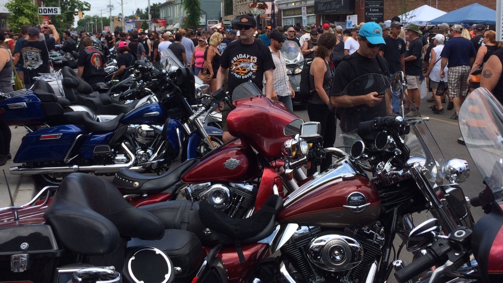 OPP warns drivers of increased motorcycle traffic today for Port Dover  event | CTV News