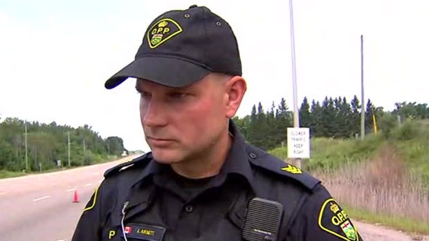Police respond to serious crash in Caledon | CTV News