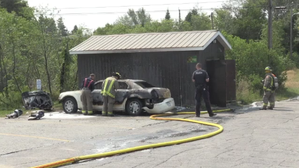 Sudbury Police Investigate Suspicious Car Fire Monday | CTV News