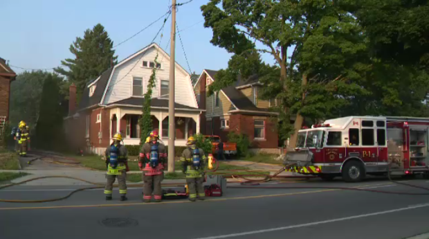 Basement fire leads to smoke damage throughout house | CTV News