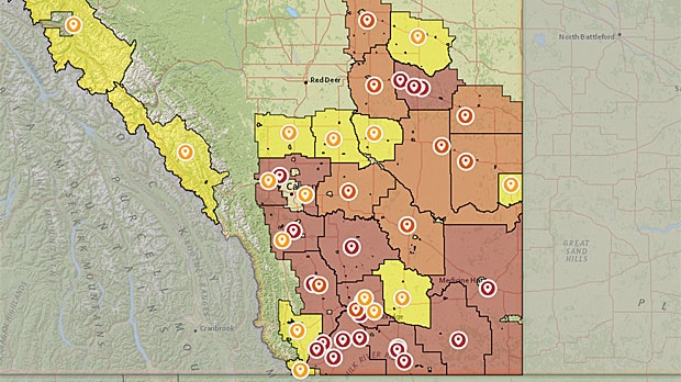 Alberta hotsell fire ban