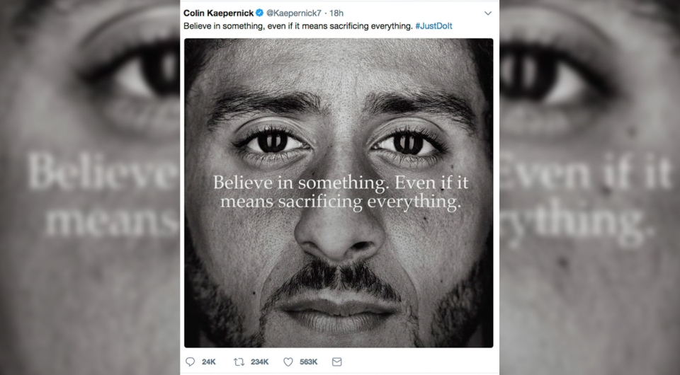 Believe in something even if it means sacrificing everything nike -  rmab69.fr