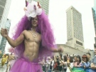Colourful costumes were abundant at the 2009 Pride Parade on Sunday, June 28, 2009.