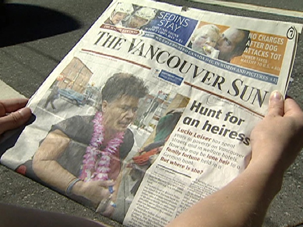 Vancouver Sun, Province under court protection | CTV News