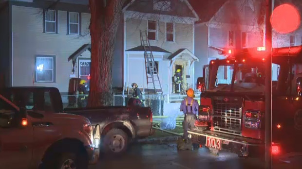 No one hurt in fire Friday in Winnipeg’s West End | CTV News