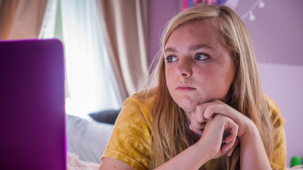 A scene from 'Eighth Grade'