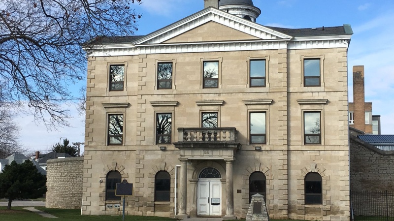 Old Chatham jail and courthouse in Chatham, Ont., on Thursday, Nov. 22, 2018. (Chris Campbell / CTV Windsor)