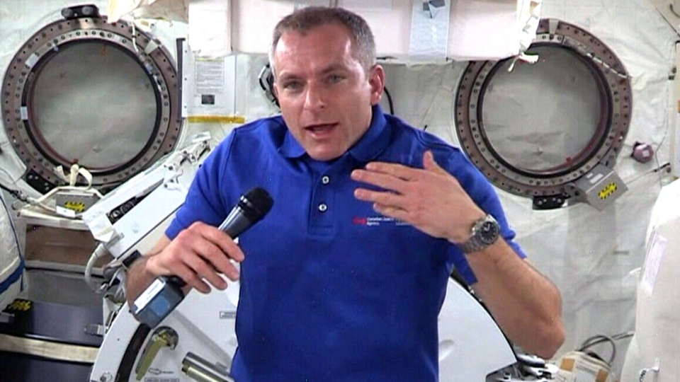 Canadian astronaut David Saint-Jacques