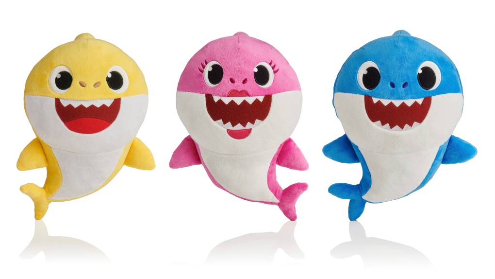 singing baby shark toys uk