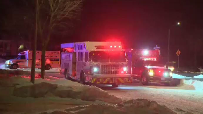 $250K in damage, 1 hospitalized after house burns | CTV News