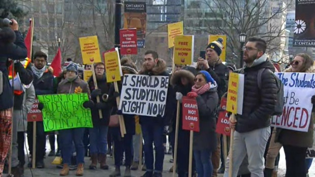 Ford says student protesters who interrupted legislature have 'filthy ...