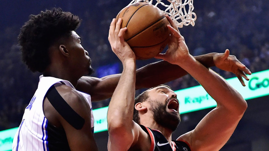 Toronto Raptors centre Marc Gasol 