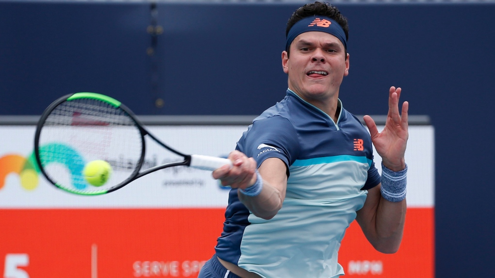 Canadian tennis star Raonic withdraws from Madrid, Rome with injured right  knee | CTV News