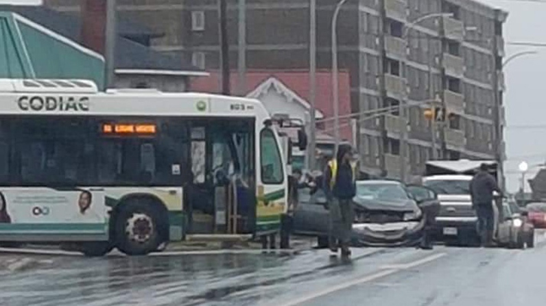 bus collision