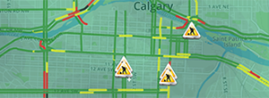 Calgary traffic