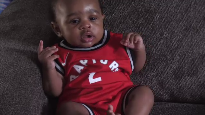 Cambridge baby named after NBA's Kawhi Leonard | CTV News