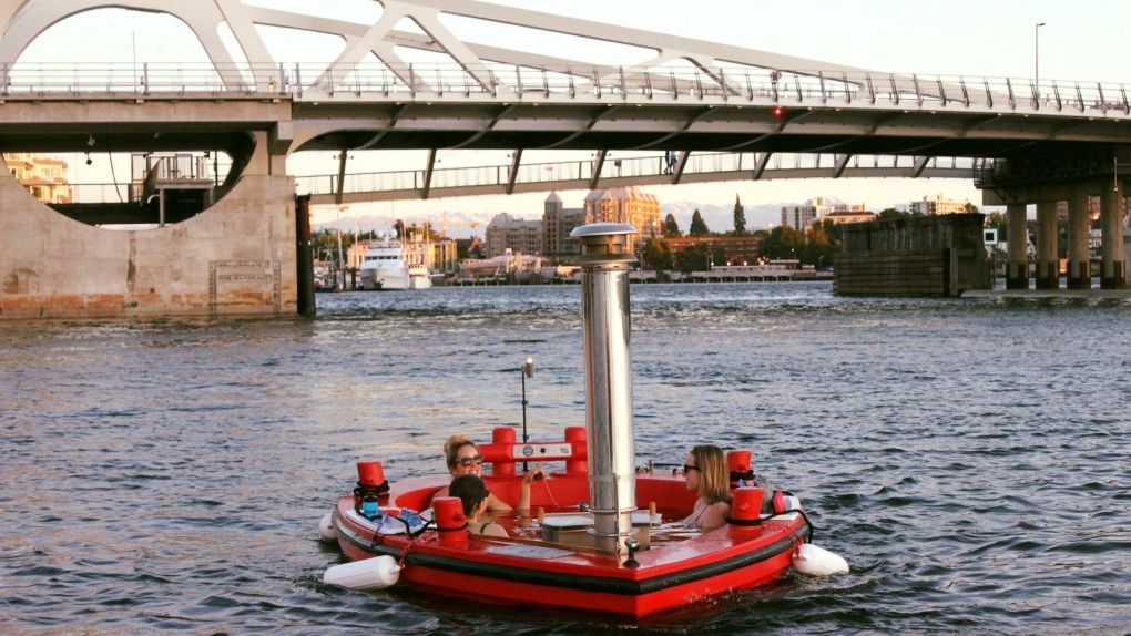 Hot Tub Boats To Hit Victoria Waters This Summer Ctv News