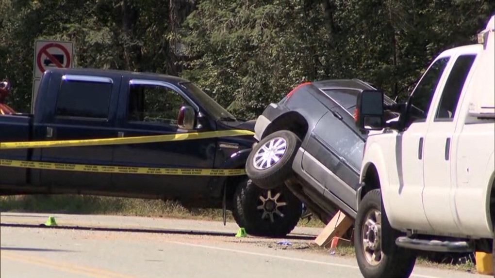 Driver Of Allegedly Stolen Truck Wanted After Serious Langley Crash ...