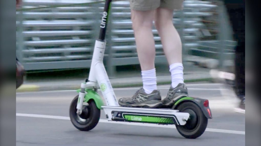 Calgary Lime Scooter