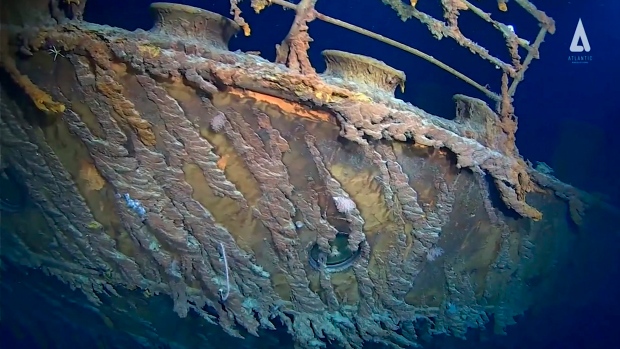 Titanic wreckage falling apart and expected to continue eroding | CTV News