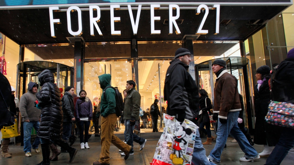 Forever 21 set to close Winnipeg locations after retailer files