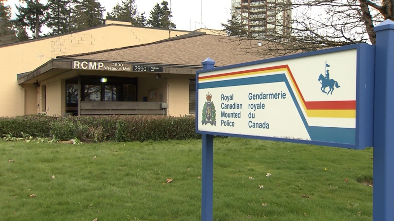 The University RCMP detachment at UBC's West Point Grey campus is seen in this file photo. (CTV News)