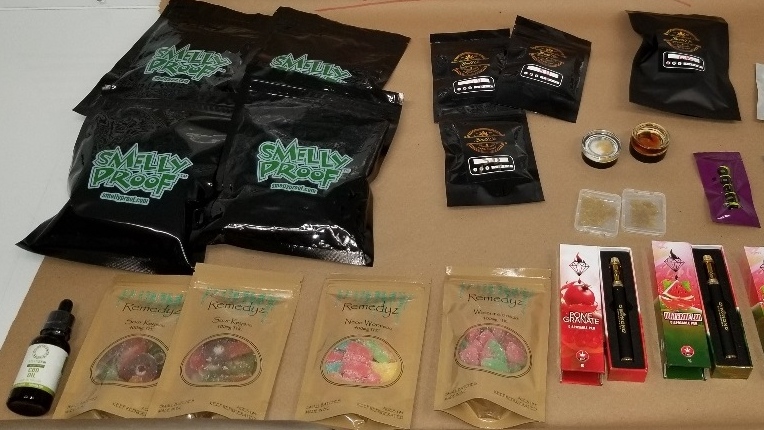 Seized edibles 