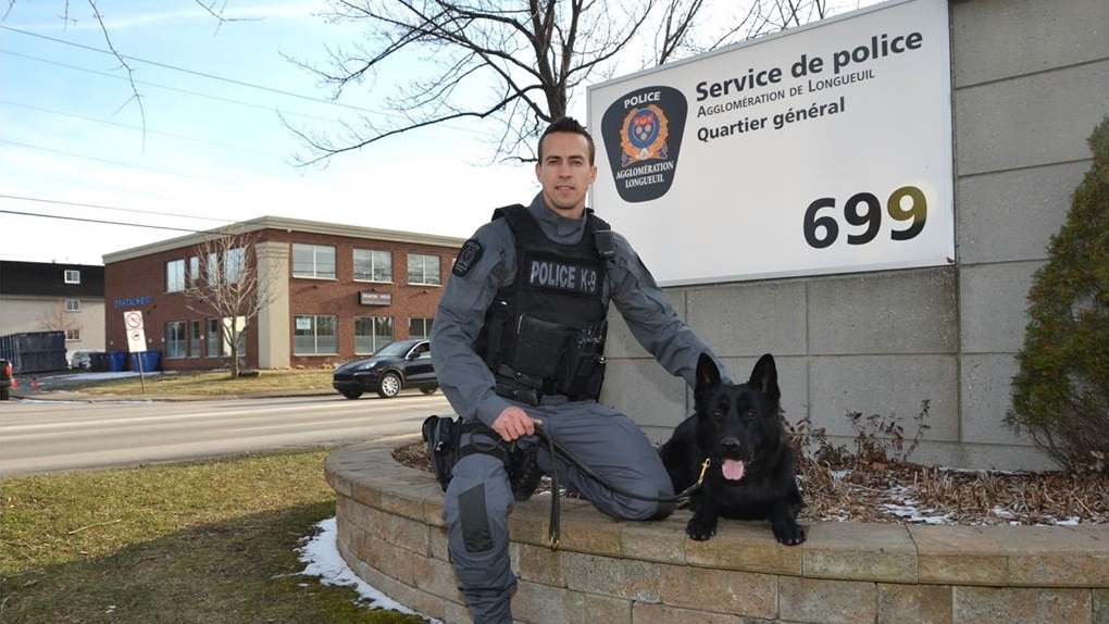 Longueuil police new dog