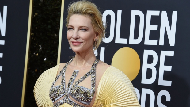 Cate Blanchett arrives at the 77th annual Golden Globe Awards at the Beverly Hilton Hotel on Sunday, Jan. 5, 2020, in Beverly Hills, Calif. (Photo by Jordan Strauss/Invision/AP)