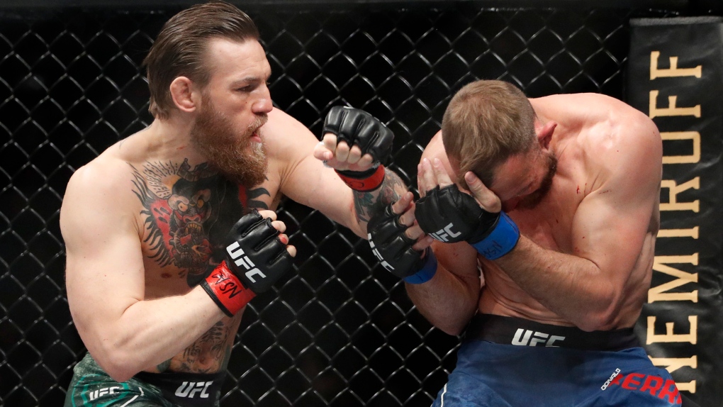 Conor McGregor returns to UFC, TKOs 'Cowboy' Cerrone in 40 seconds | CTV  News