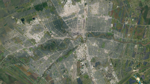 A satellite image of Winnipeg. (Source: Google Earth)