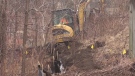 Preparations are underway for the construction of a new Port Bruce bridge 