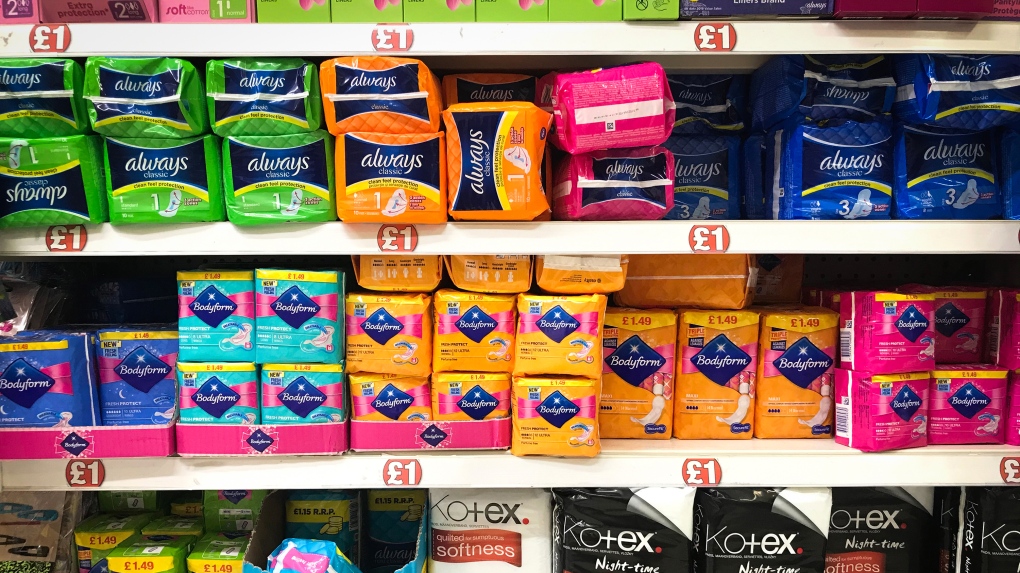Scotland could become the first nation to ensure free universal access to  pads and tampons | CTV News