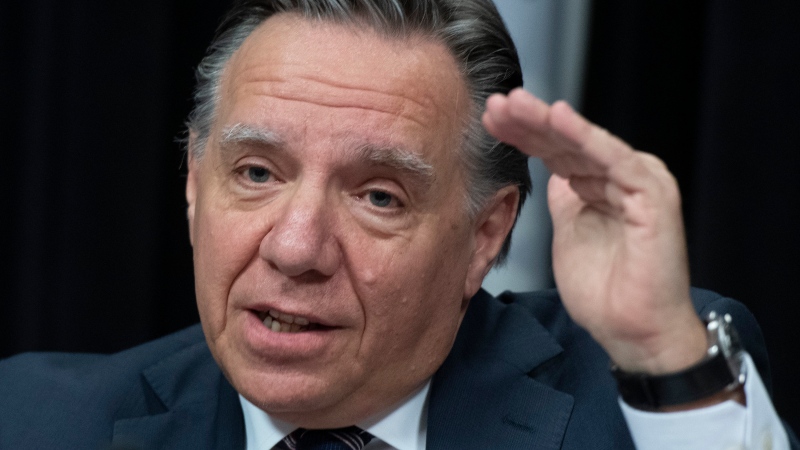 Quebec Premier Francois Legault. (THE CANADIAN PRESS/Jacques Boissinot)