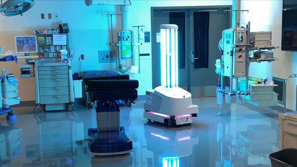 Canada's first disinfection robot being tested | CTV News