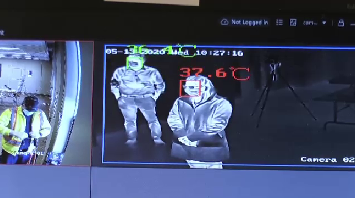 Fever detecting thermal cameras getting installed around Waterloo