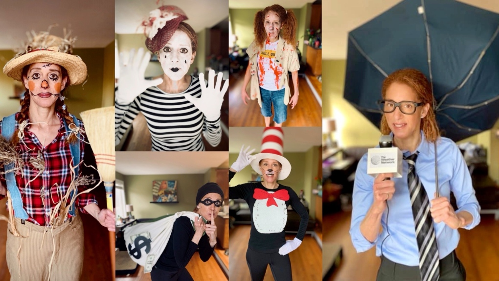 High school teacher uses costumes to spice up trivia sessions with kids |  CTV News