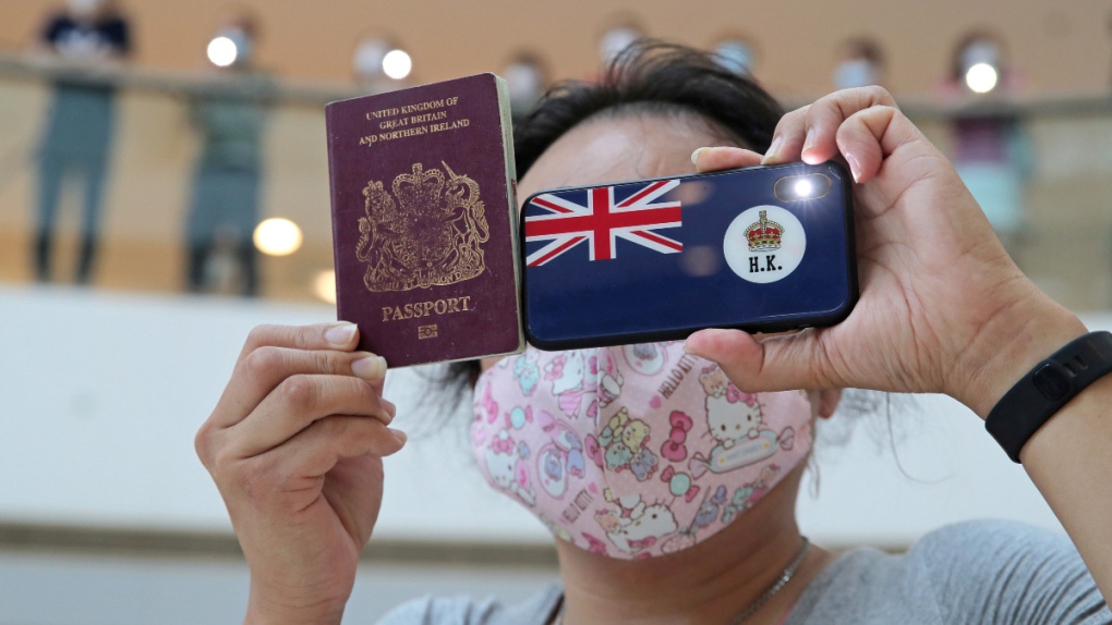 Holding a British National (Overseas) passport