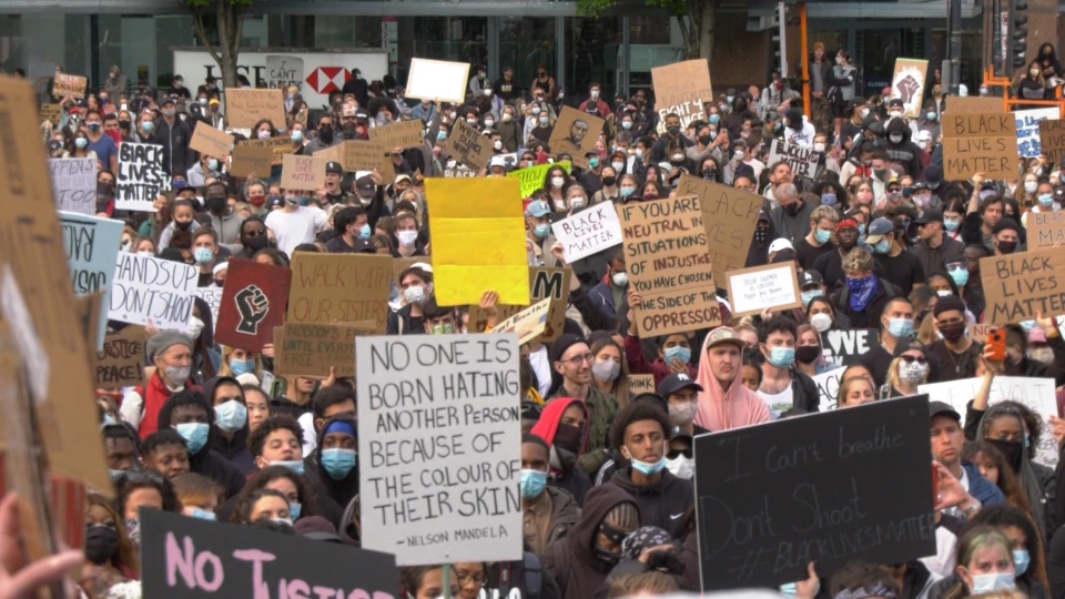 Vancouver protest 